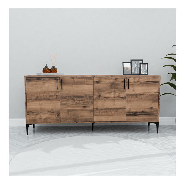 Skříňka Nolavu (ořech + antracit)