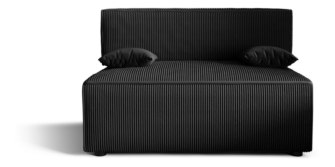 Pohovka dvousedačka Mirage (černá)