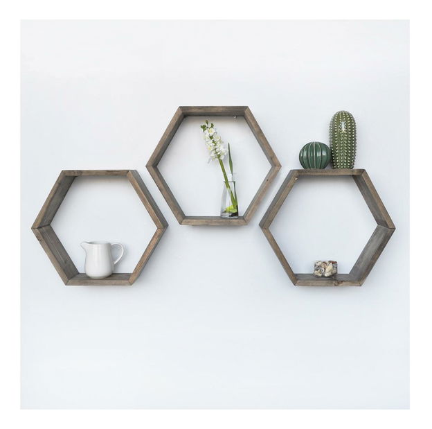 Set 3ks. polic Lunole 1 (ořech)