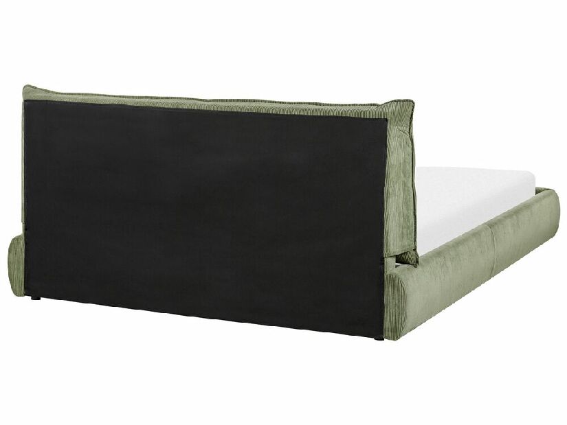 Manželská vodní postel 160 cm Vetiver (zelená) (s roštem a matrací)