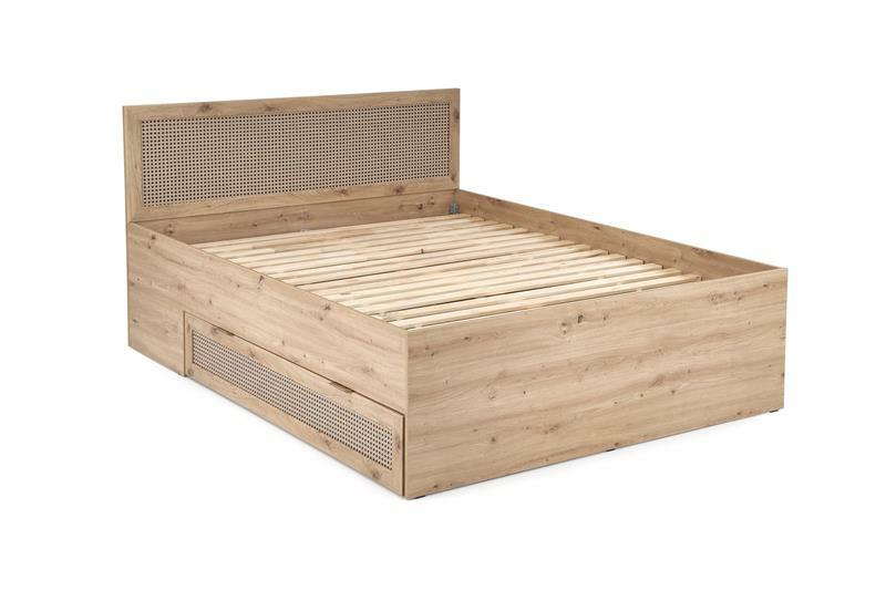 Rozkládací jídelní stůl 160-240 cm Elvira (přírodní dřevo) (pro 6 8 osob)