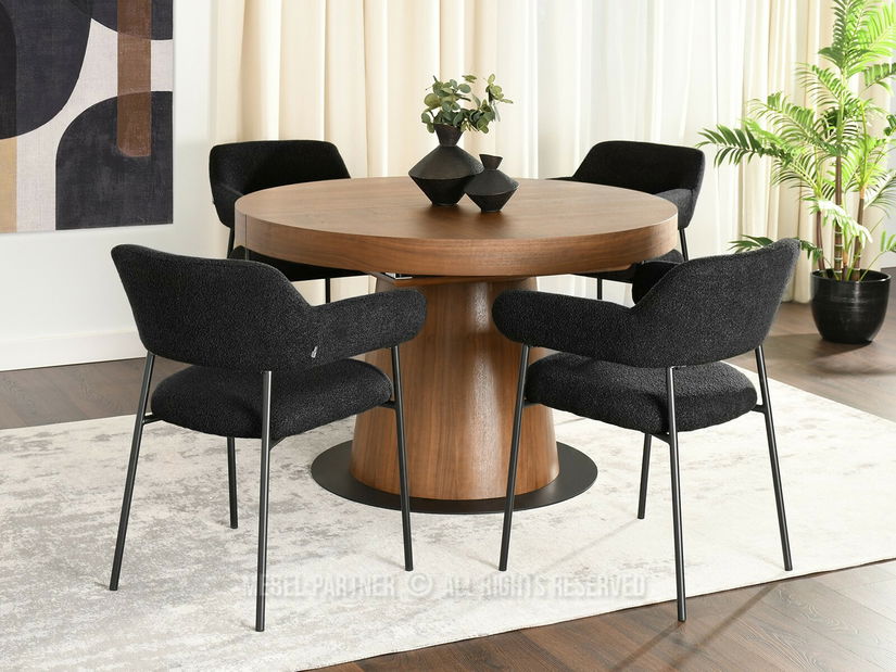 Jídelní židle Exigente (černá)