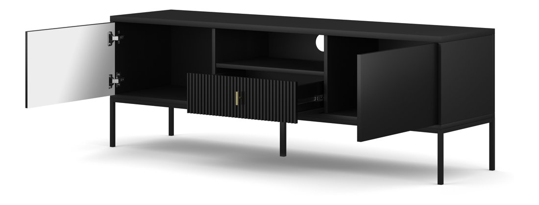 TV stolek/skříňka – WIP – Magara 2D1S (černá)