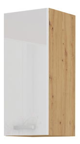 Horní kuchyňská skříňka Arryn 30 G-72 1F (dub artisan + lesk bílý)