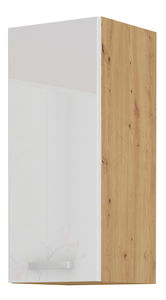 Horní kuchyňská skříňka Arryn 30 G-72 1F (dub artisan + lesk bílý)