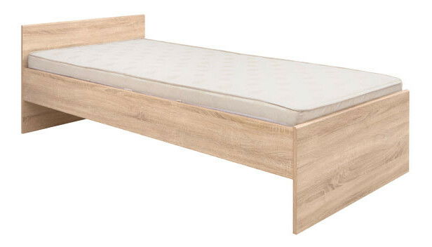 Jednolůžková postel 90 cm BRW Academica LOZ/90