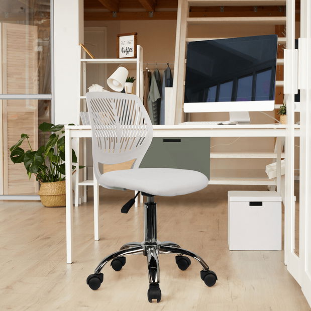 Dětská otočná židle Svelu (šedá)