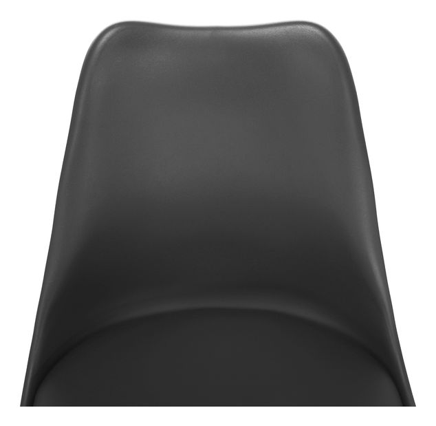 Otočná židle Dolena (tmavě-šedá ekokůže)