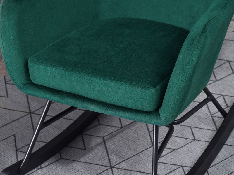 Křeslo Nese (zelená + buk černý)