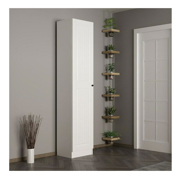 Policová skříň Nemake 23 (bílá)