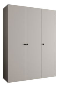 Šatní skříň 150 cm Parna 1 (kašmír + černá)