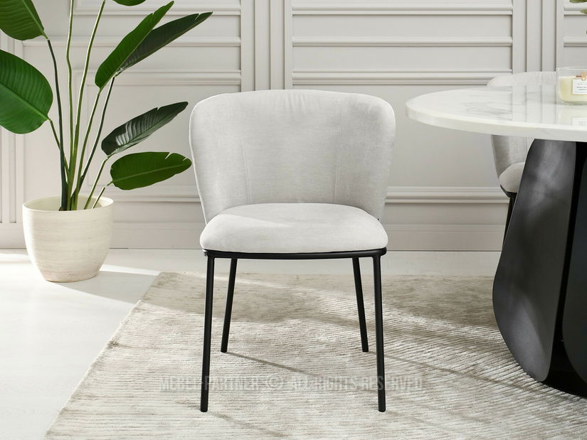 Jídelní židle Koalas (šedá + černá)