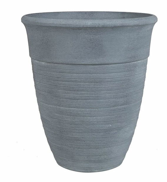 Květináč KOLUMBIE 58x50x50 cm (sklolaminát) (šedá)