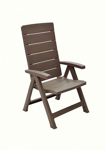 Záhradní sestava King 1+6 (cappuccino) (Plast)