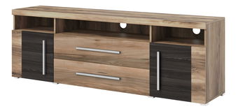 TV stolek/skříňka Rogalo 70 (ořech saténový)