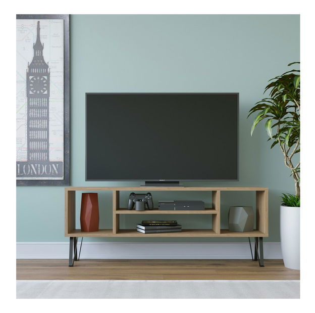 TV stolek Tesopu (dub + dub)