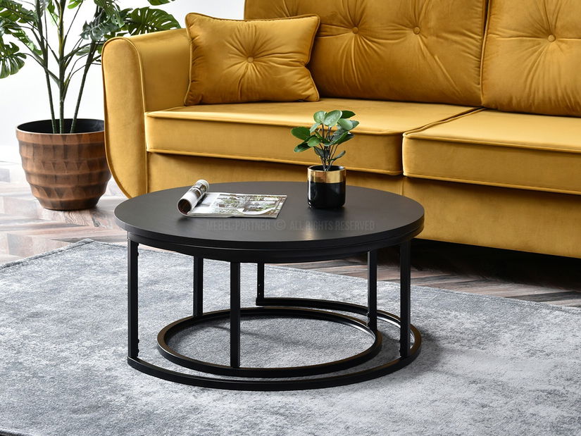 Konferenční stolek Kolja Zest Xl (černá )