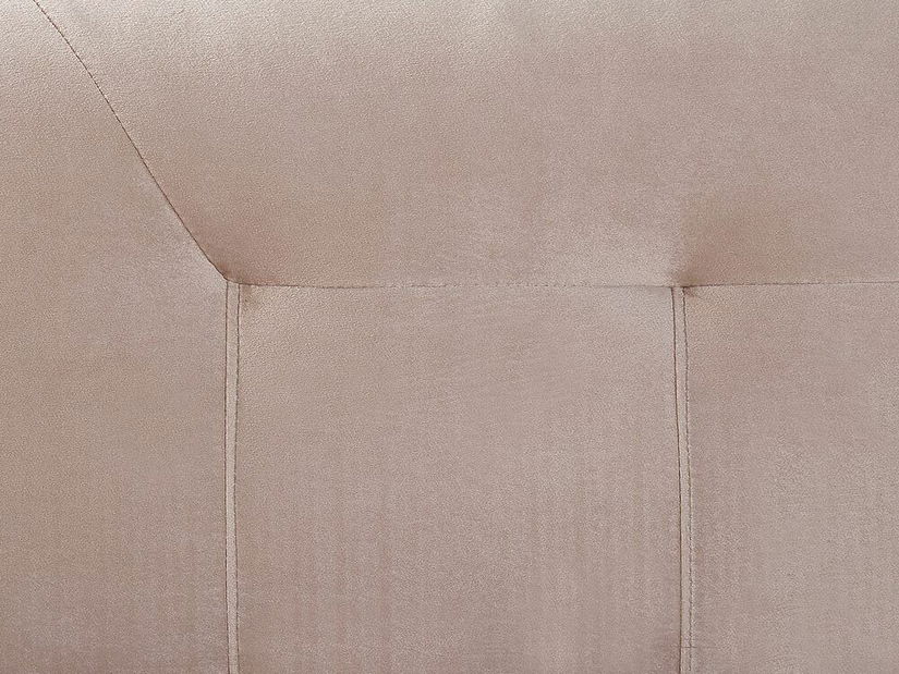 Manželská postel 160 cm MARIASSE (béžová) (s roštem)