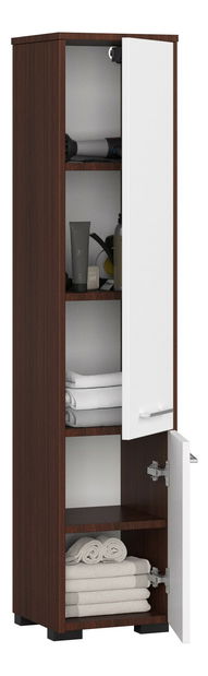 Koupelnová skříňka Farid TYP4 (wenge + bílá)