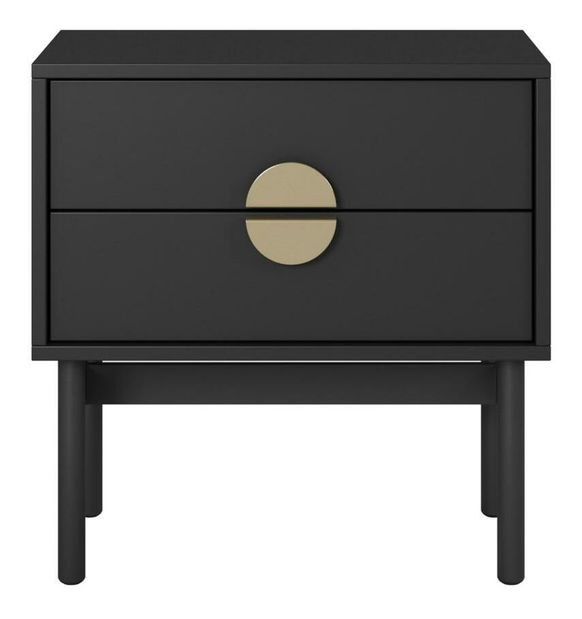 Noční stolek Stellia S3 (černá)
