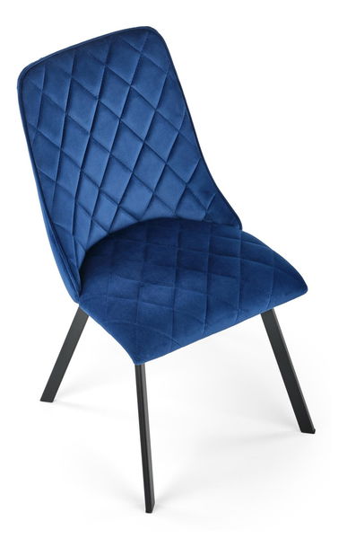 Jídelní židle Krazlard (tmavě modrá)