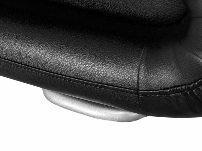 Manželská postel 180 cm AVENUE (s roštem) (černá)