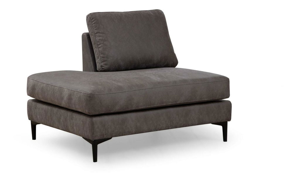 Rohová sedačka U Portobeno 2 (antracit + černá)