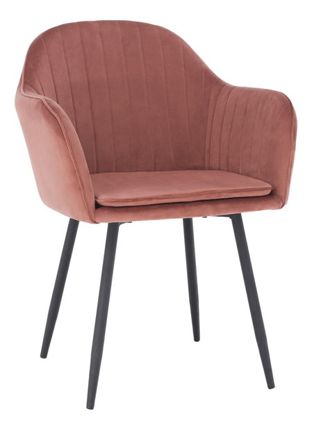 Dizajnové křeslo Zirky (růžová)