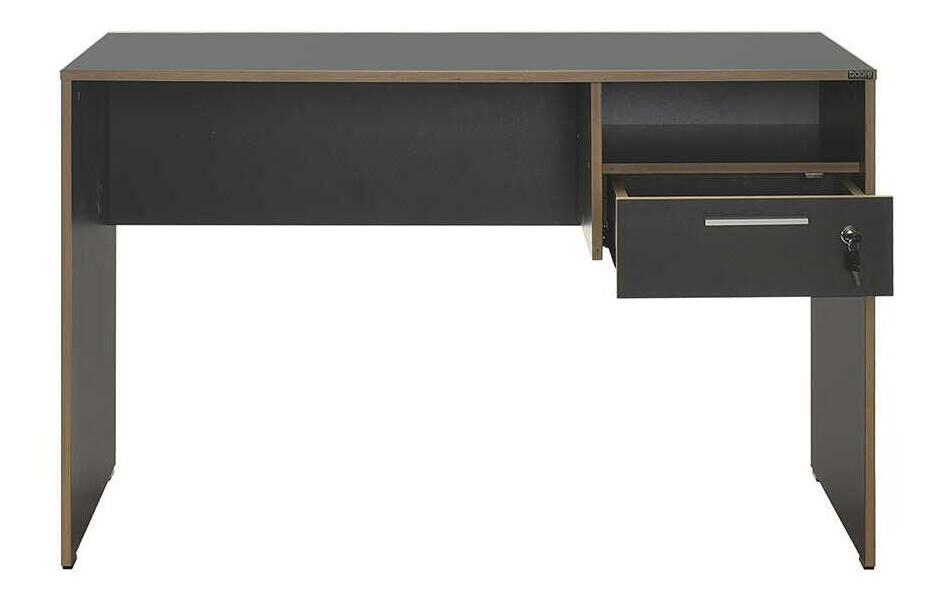 PC stolek Calliope 2 (antracit + dub)