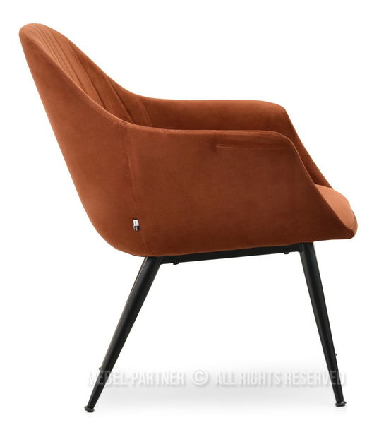 Křeslo Osmol F (měděná + zlatá)