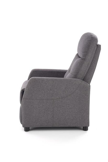 Relaxační křeslo Fallon (tmavě šedá)
