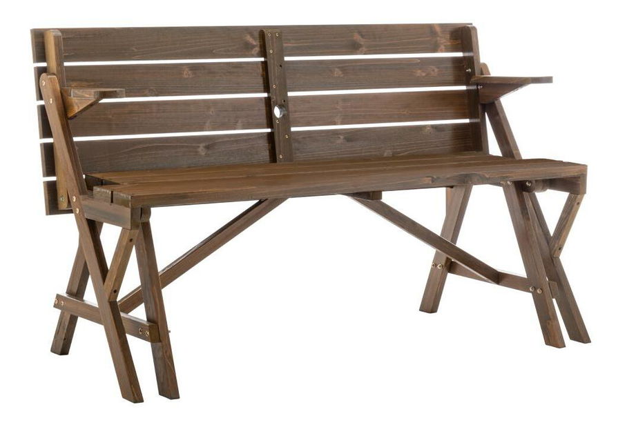 Zahradní stůl Zadar (hnědá)