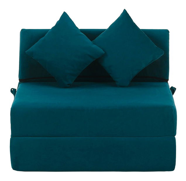 Rozkládací křeslo Plantearan (petrolejová)