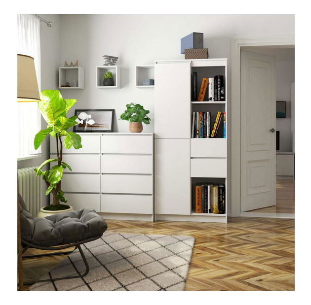 Regál Rizwan (bílá)