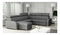 Rohová sedačka U Lyseri 2rR2pLC (tmavě šedá) (s úl. prostorem)