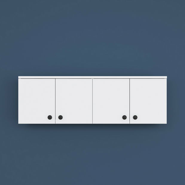 Kuchyňská horní skříňka Eano (bílá)