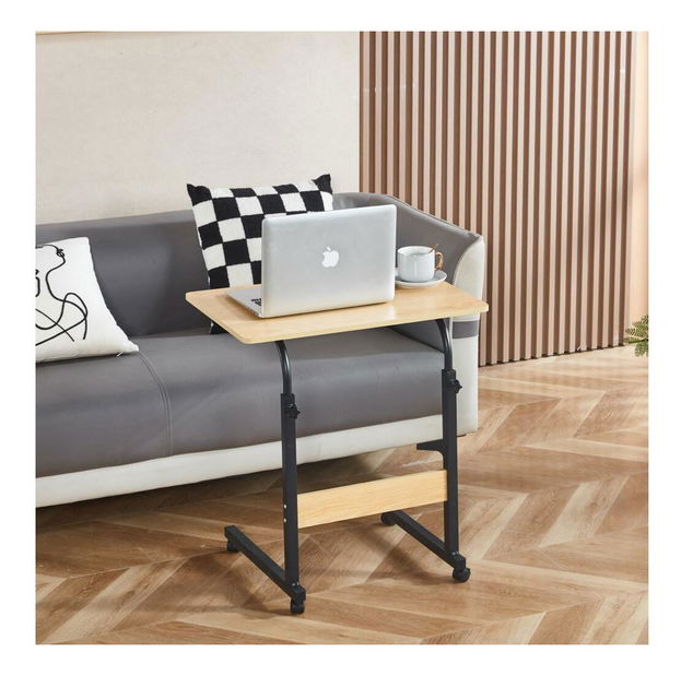 PC stolek Justicia (dub + černá)