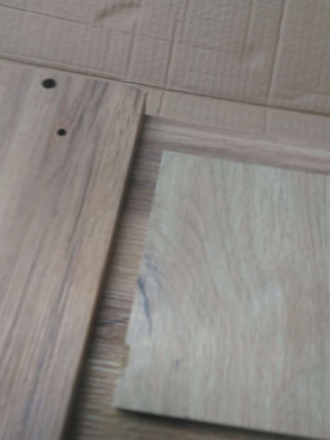 Manželská postel 160 cm Michigin (dub wotan) (s úložným prostorem) *bazar