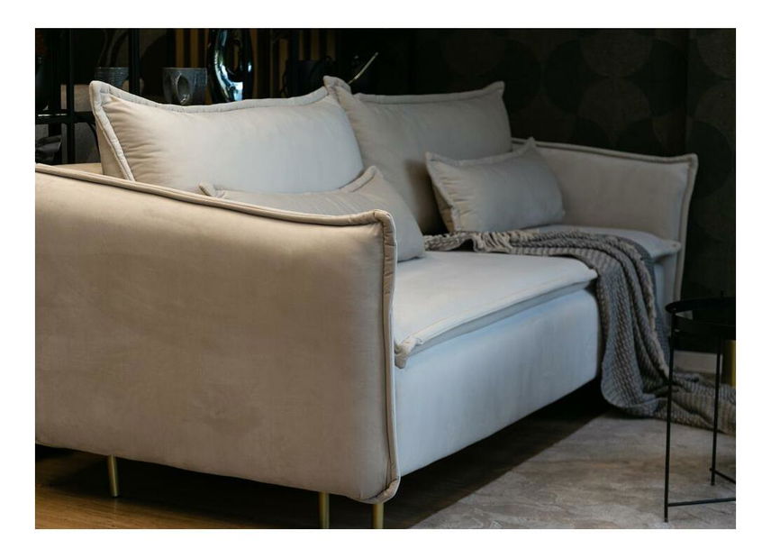 Pohovka Union (krémová + zlatá)