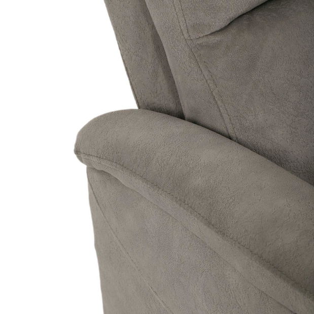 Polohovací křeslo Trajeron (krémová)