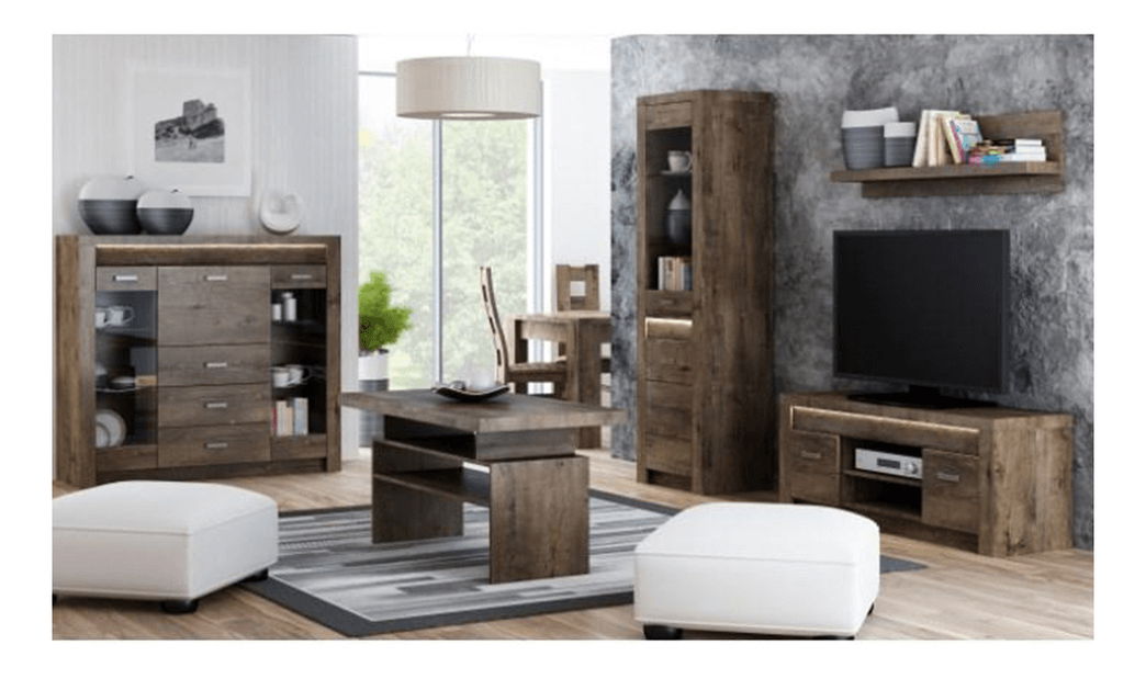 Polička Inneas 11 (jasan tmavý)