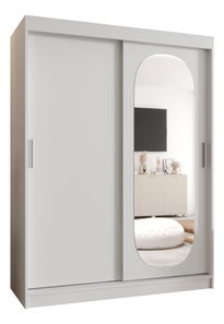 Šatní skříň 150 cm Ronny (bílá)