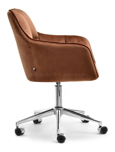 Křeslo Island (měděná + černá)