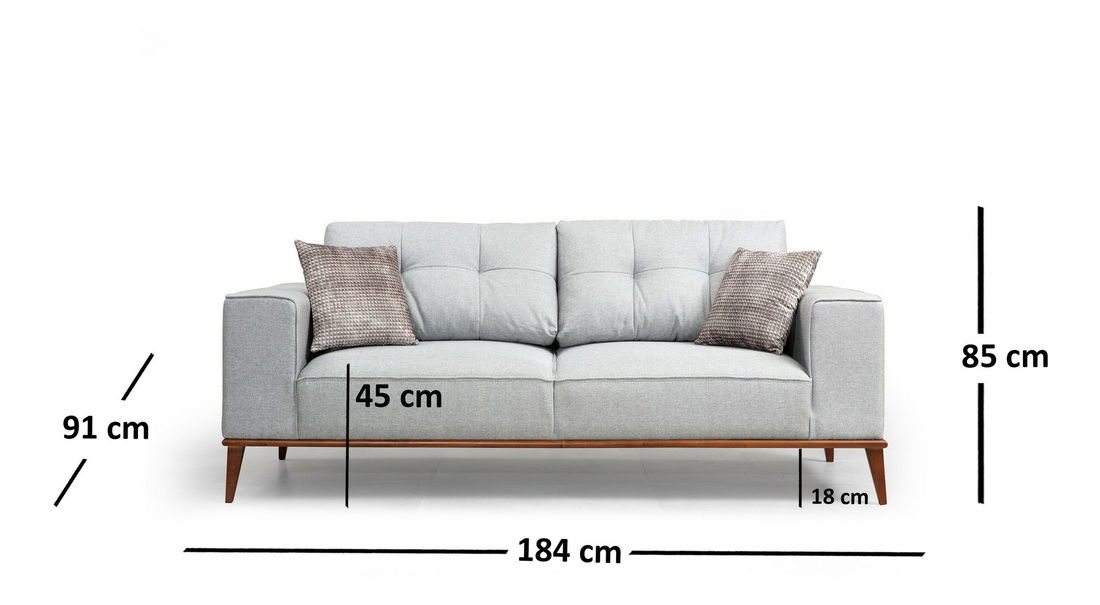 Dvojsedačka Mountain 2 (Šedá)