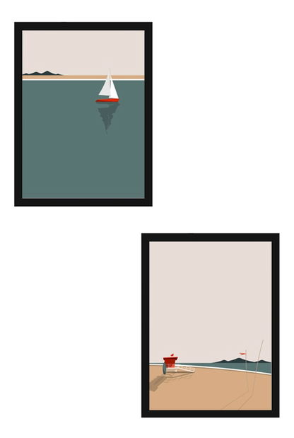 Obraz 50 x 35 cm Hulla 1 (vícebarevné) (2 kusy)