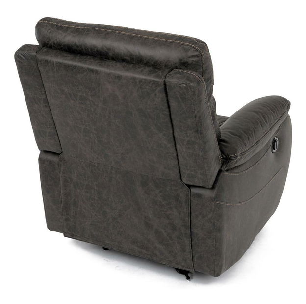 Polohovací křeslo Tricornio (kávová)