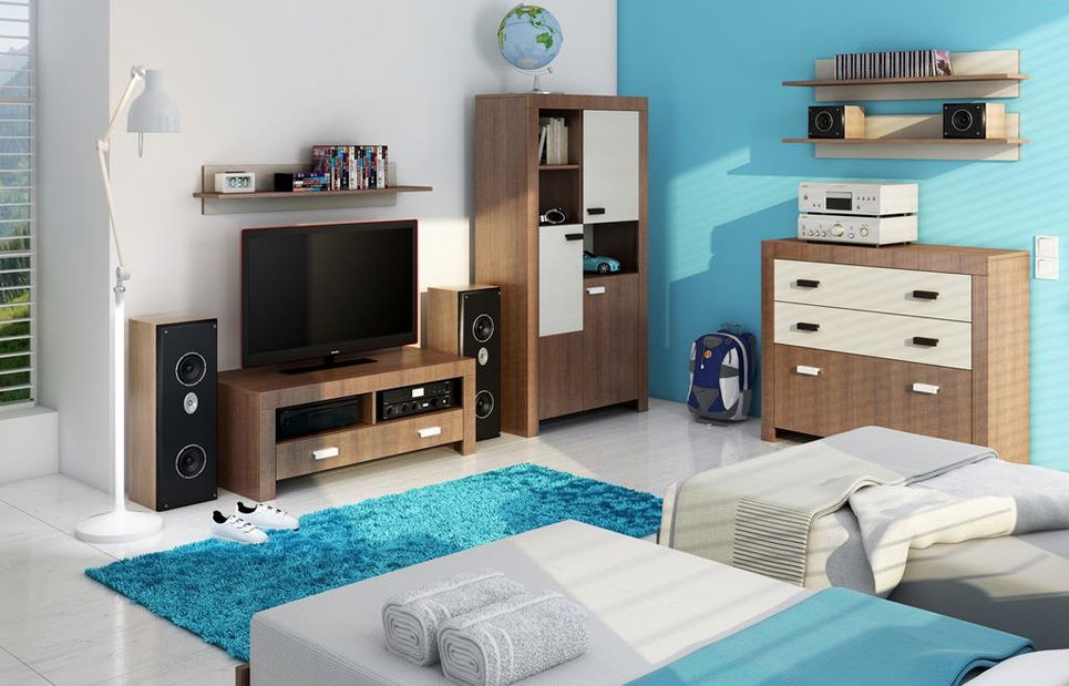 Šatní skříň Grafi GR-00 (L)