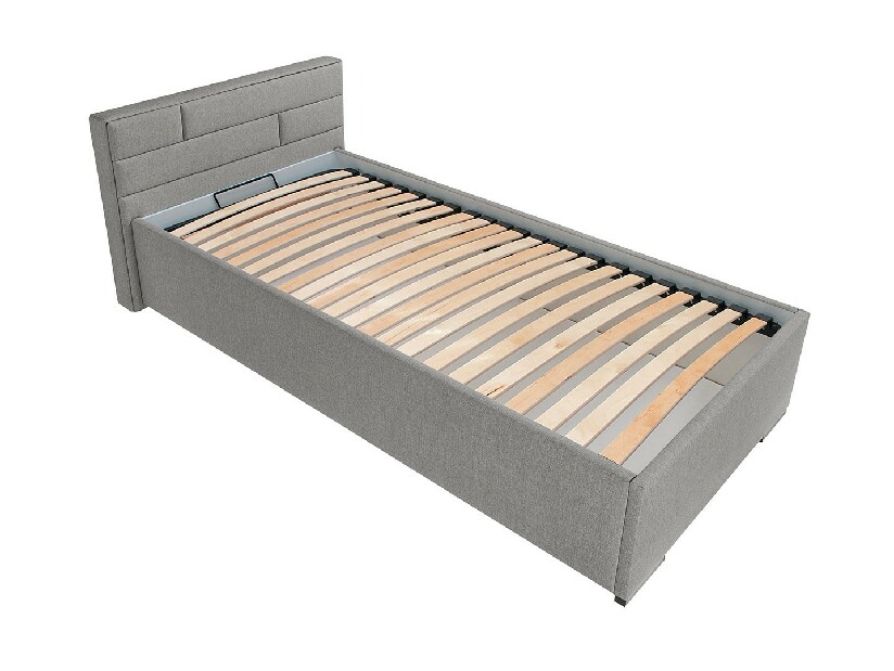 Jednolůžková postel 90 cm BRW Kate Futon (šedá)