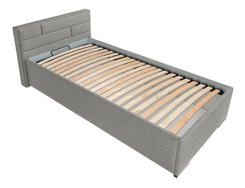 Jednolůžková postel 90 cm BRW Kate Futon (šedá)