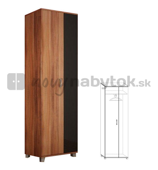 Šatní skříň Glady 2